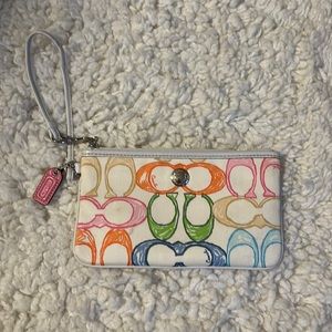 Coach wristlet